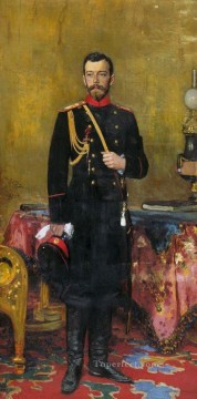  1895 Obras - Retrato de Nicolás II, el último emperador ruso 1895 Ilya Repin